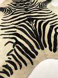 ANNUAL SALE  - Zebra Printed Cowhide (Cod 1013)